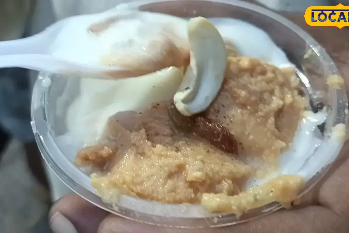 दरभंगा टावर की फेमस लस्सी: ₹50 में मलाई-मेवा और केसर का स्वाद, टोकन लेकर लगता है नंबर