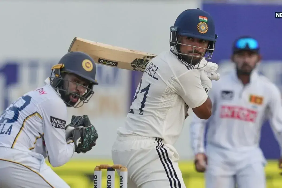 IND vs SL 1st Test Day 2: पडिक्कल-जुरेल का गरजा बल्ला, जयसूर्या ने लगाई लगाम, बारिश के बीच 460 रन तक पहुंचा भारत