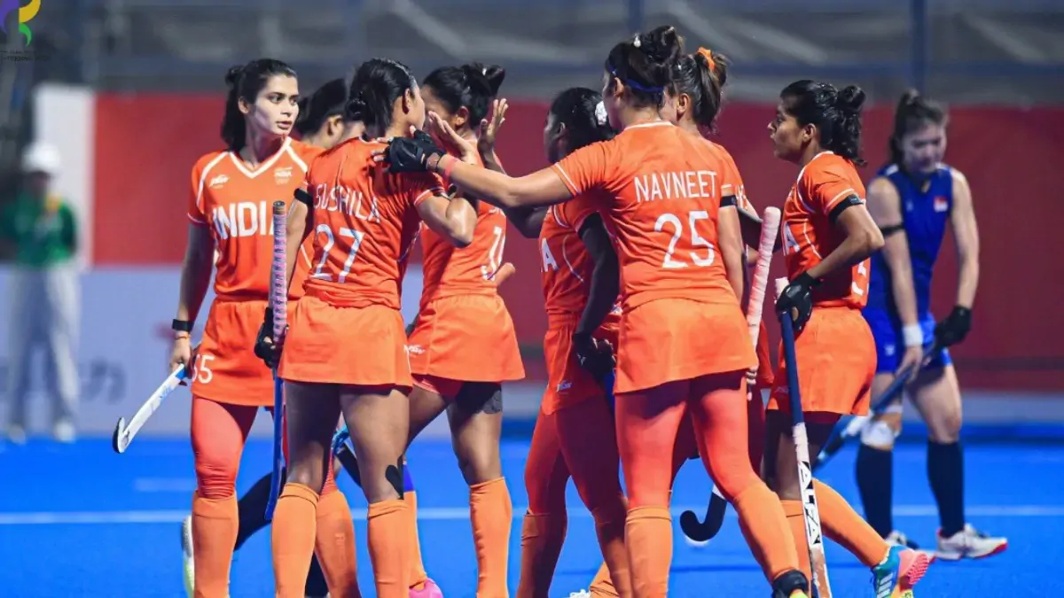 Asian Games 2026: हॉकी में धमाका जारी... सिंगापुर को 7-0 से रौंदकर महिला टीम ने कटवाया सेमीफाइनल का टिकट