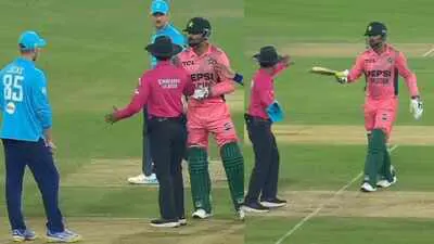 PAK vs ENG: हारिस रऊफ की बदतमीजी, विल जैक्स को बैट लेकर मारने चल दिए, बीच में अंपायर आए तो मारा धक्का