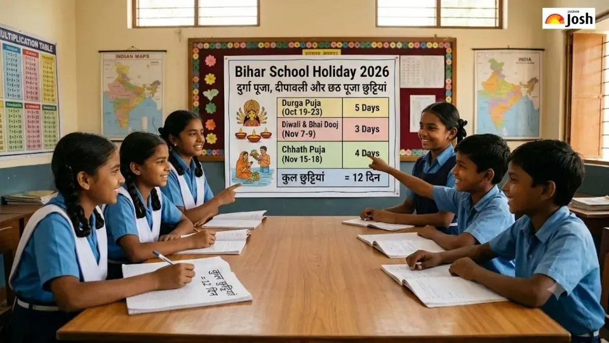 Bihar School Holiday 2026: दुर्गा पूजा, दीपावली और छठछठ पूजा तक कितने दिन बंद रहेंगे बिहार के स्कूल? देखें छुट्टियों की लिस्ट