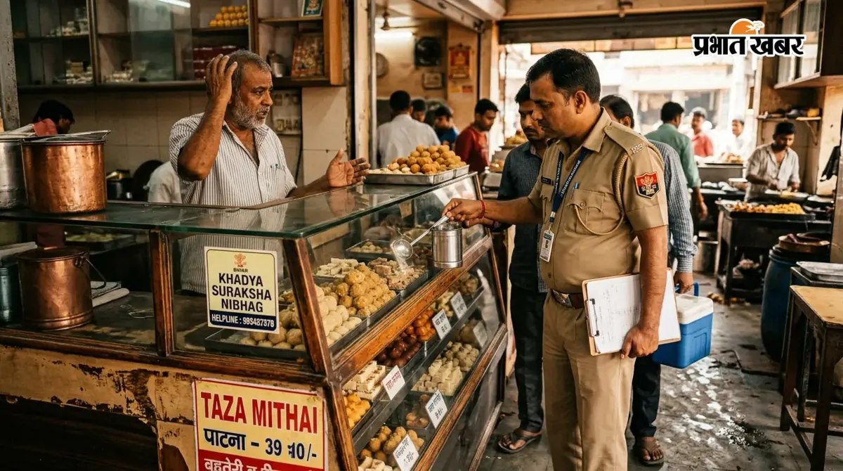 मिठाई दुकानों पर जांच: बासी उत्पादों पर कसेगा शिकंजा