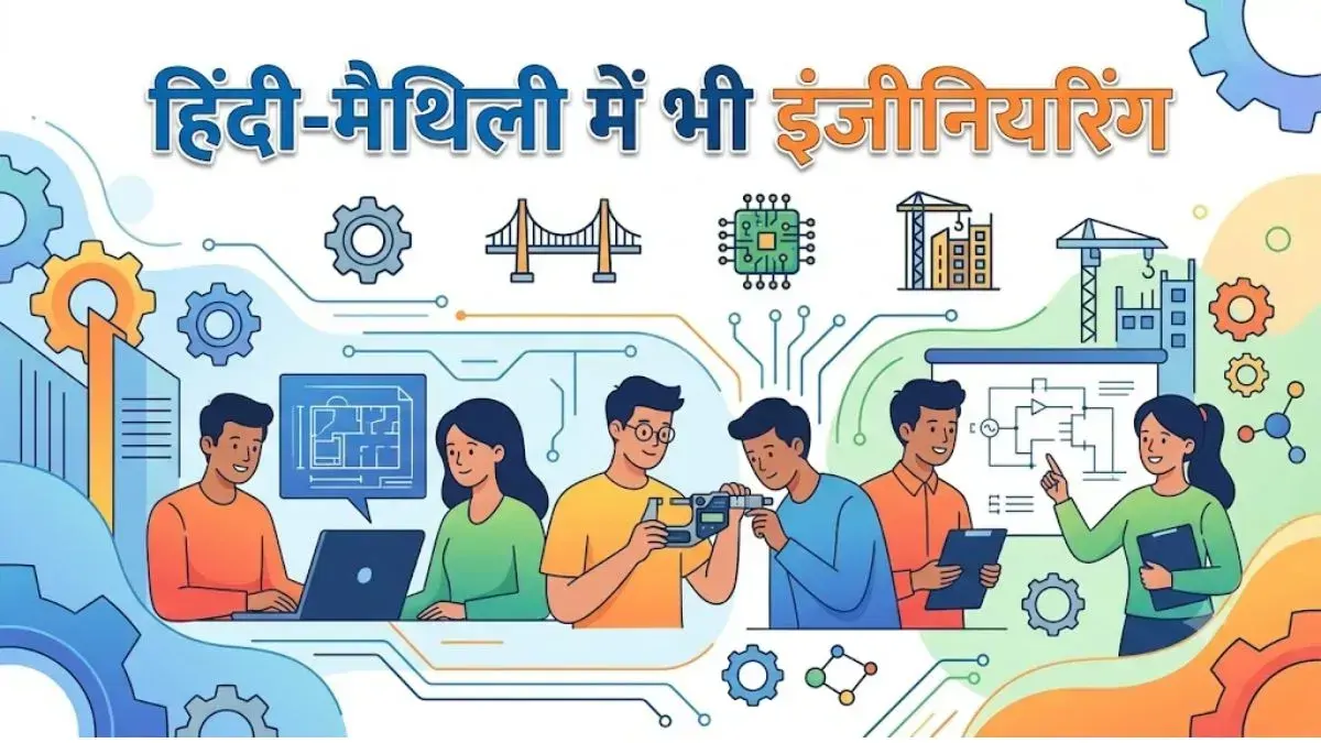 बिहार में इंजीनियरिंग का पाठ्यक्रम अब हिंदी और मैथिली में भी, एमआईटी मुजफ्फरपुर में अहम बैठक