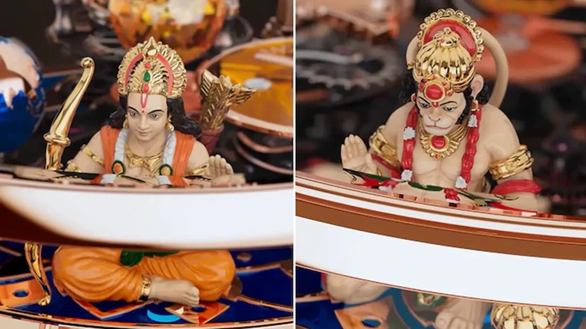 दुनिया में सिर्फ 3 पीस... ₹4.25 cr कीमत! इस घड़ी में हैं प्रभु राम-हनुमान और राम मंदिर