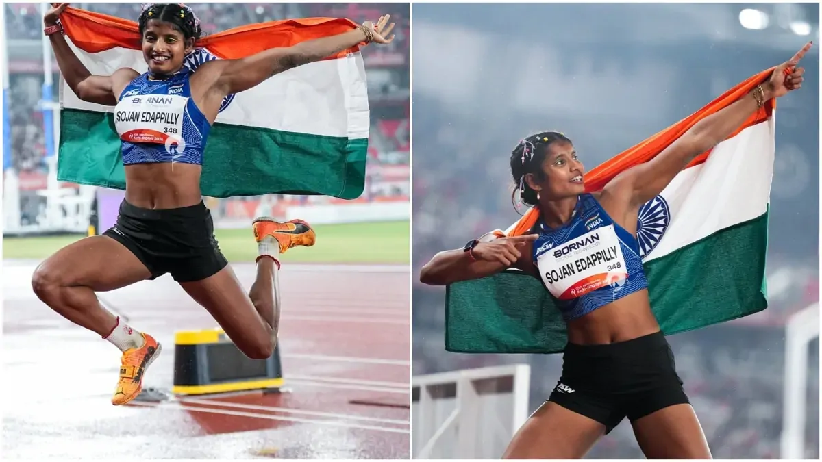 Asian Games: महज दो सेंटीमीटर से गोल्ड चूकीं एंसी सोजन, रोमांचक मुकाबले में सिल्वर मेडल किया अपने नाम