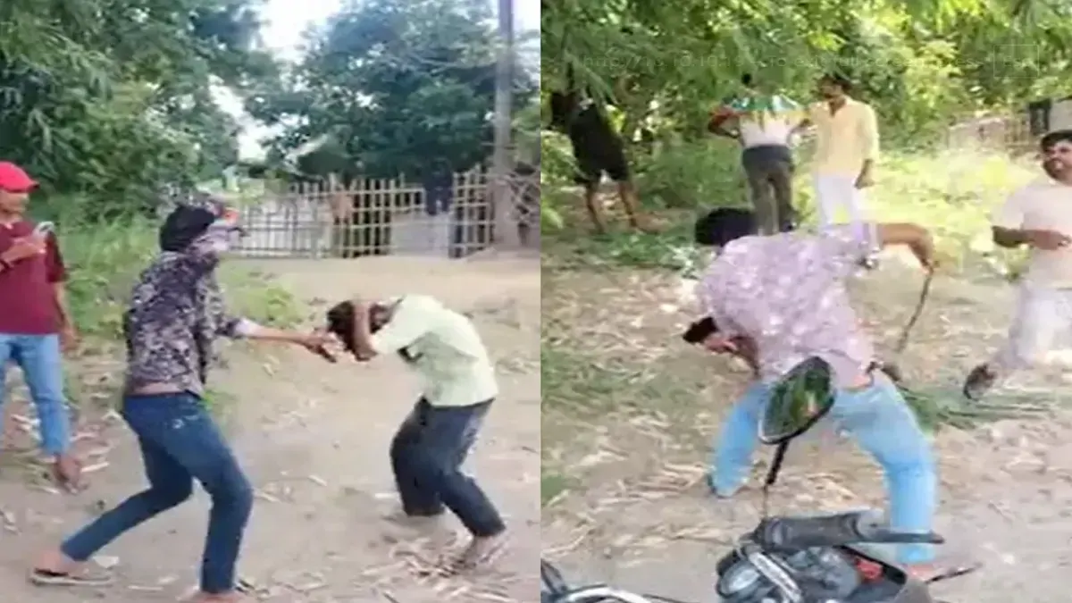 मोतिहारी में रील बनाना पड़ा भारी: आम के बगीचे में बना रहे थे वीडियो, ग्रामीणों ने लाठी-डंडों से धूना